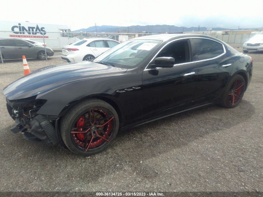 2015 MASERATI GHIBLI ZAM57XSA0F1140306