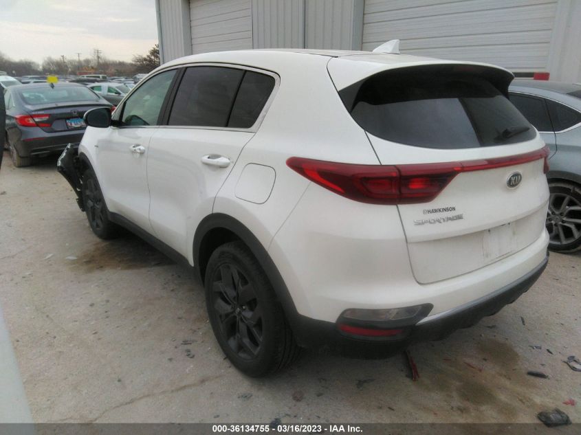 VIN KNDPMCAC4N7969800 2022 KIA SPORTAGE LX