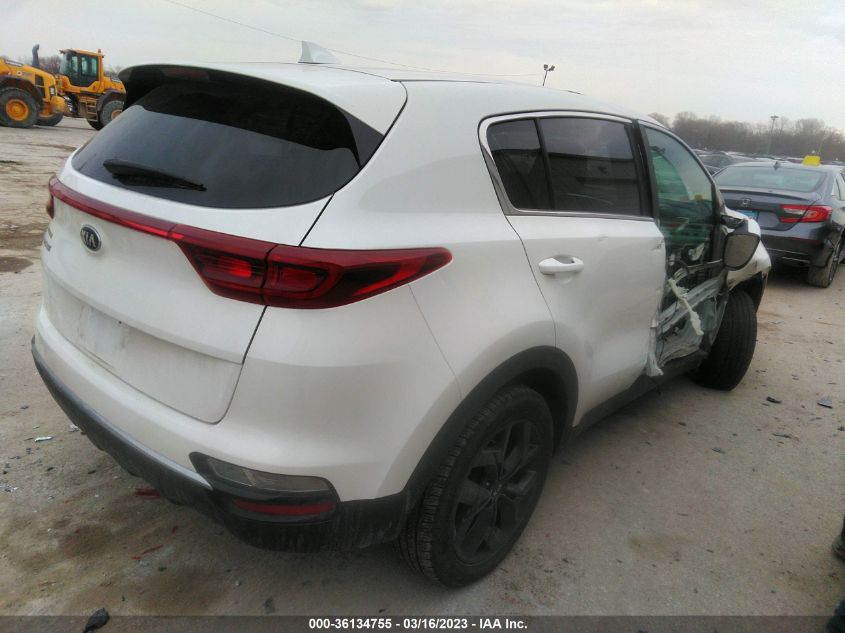 VIN KNDPMCAC4N7969800 2022 KIA SPORTAGE LX