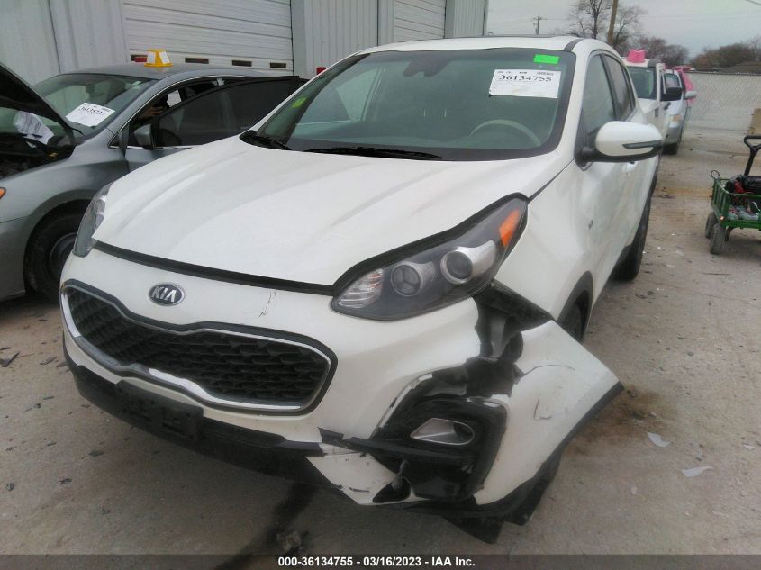 VIN KNDPMCAC4N7969800 2022 KIA SPORTAGE LX