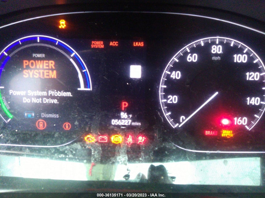 VIN 1HGCV3F48KA006637 2019 HONDA ACCORD HYBRID EX
