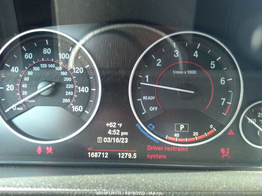 2014 BMW 3 SERIES GRAN TURISMO 328I XDRIVE WBA3X5C56ED558459