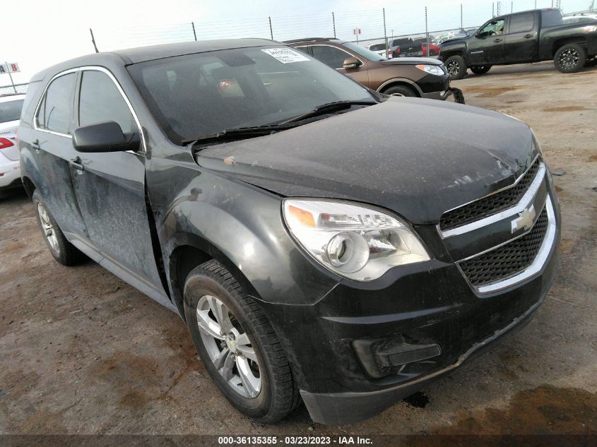 2013 CHEVROLET EQUINOX LS - 2GNALBEK0D1135496