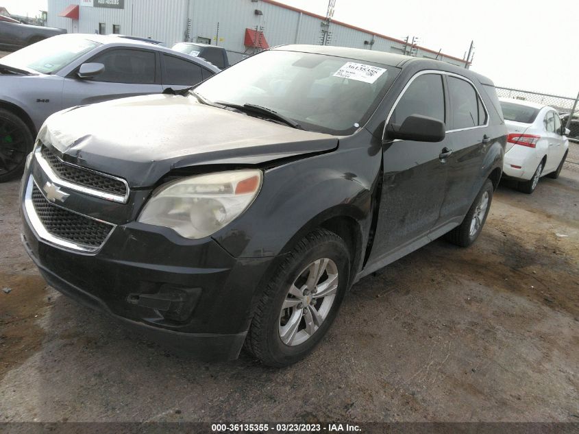 2013 CHEVROLET EQUINOX LS - 2GNALBEK0D1135496