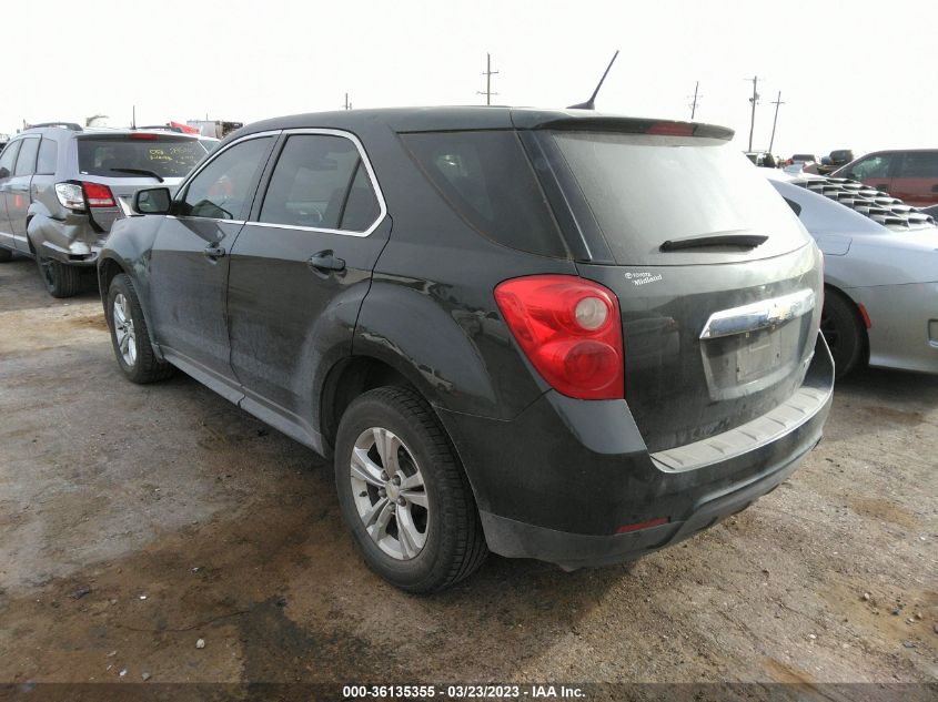 2013 CHEVROLET EQUINOX LS - 2GNALBEK0D1135496