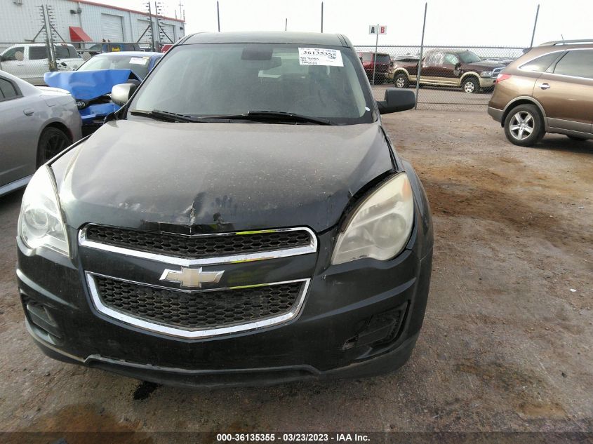 2013 CHEVROLET EQUINOX LS - 2GNALBEK0D1135496
