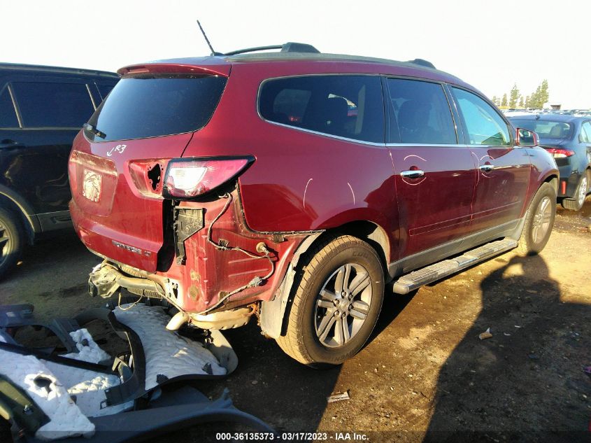 2015 CHEVROLET TRAVERSE LT - 1GNKRGKD8FJ362854