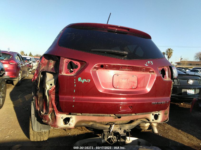 2015 CHEVROLET TRAVERSE LT - 1GNKRGKD8FJ362854