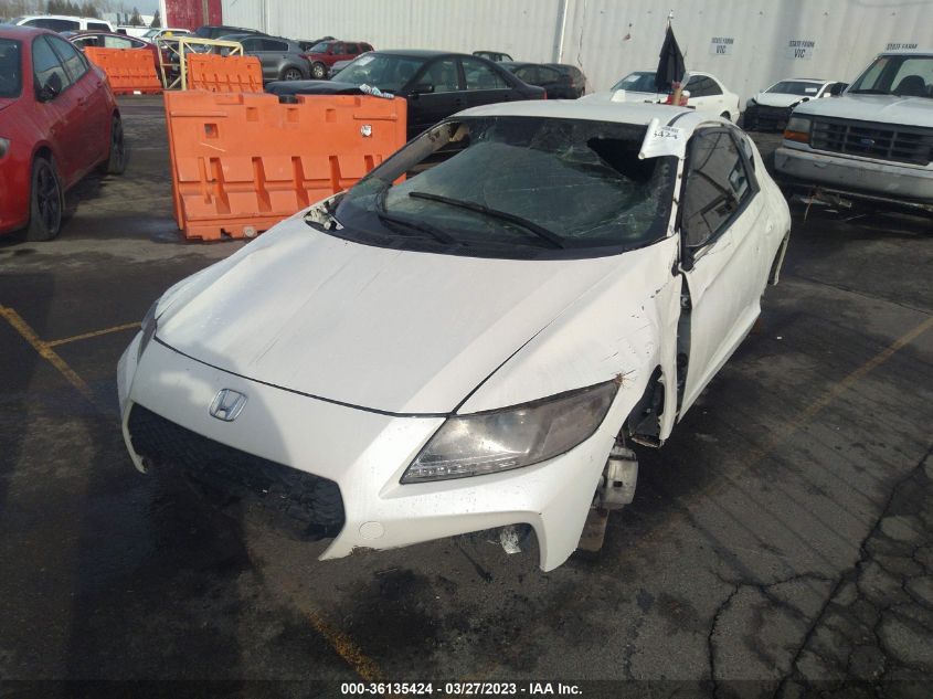 2016 HONDA CR-Z EX/EX-L JHMZF1C64GS000530