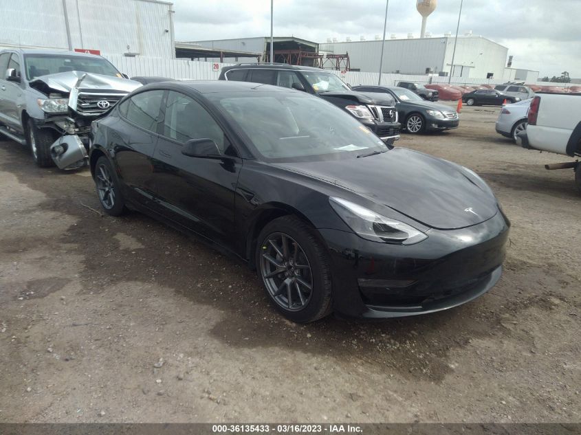 2022 TESLA MODEL 3 LONG RANGE - 5YJ3E1EB2NF124195