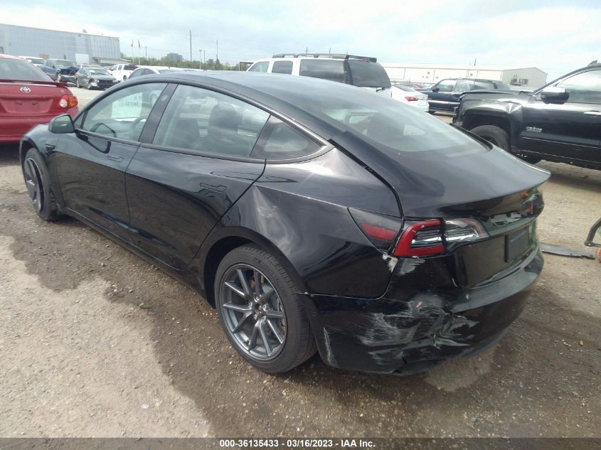 2022 TESLA MODEL 3 LONG RANGE - 5YJ3E1EB2NF124195
