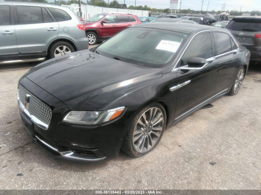 2017 LINCOLN CONTINENTAL SELECT 1LN6L9TP9H5623318
