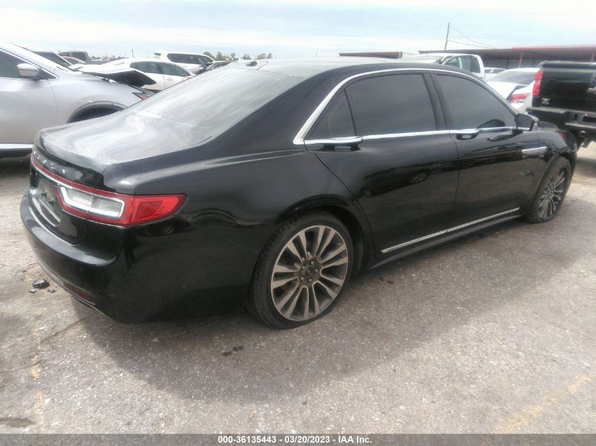 2017 LINCOLN CONTINENTAL SELECT 1LN6L9TP9H5623318