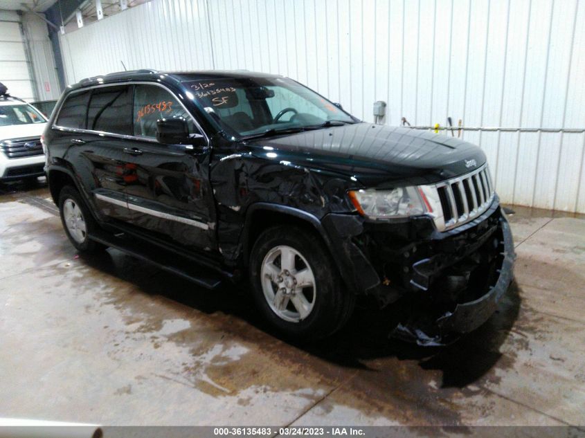 2013 JEEP GRAND CHEROKEE LAREDO - 1C4RJFAG6DC501188