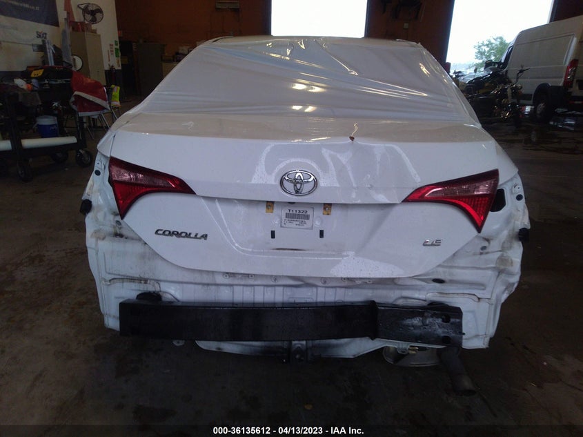 VIN 2T1BURHE4KC210613 2019 TOYOTA COROLLA LE