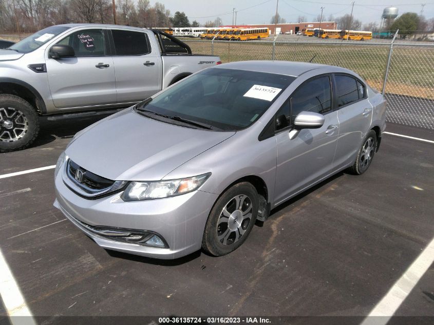 2015 HONDA CIVIC HYBRID - 19XFB4F36FE000873