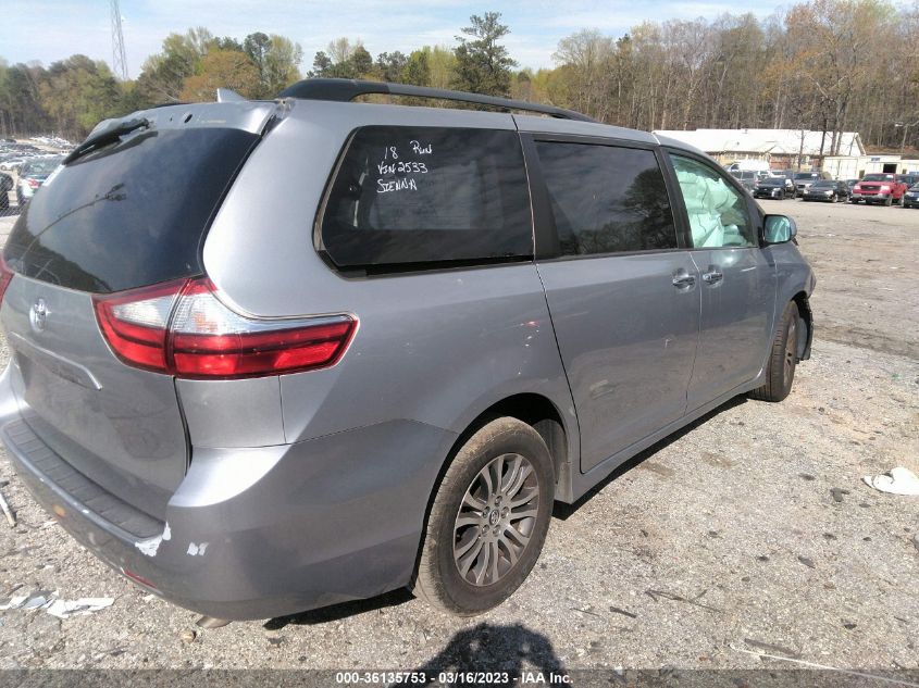 2018 TOYOTA SIENNA XLE AUTO ACCESS - 5TDYZ3DC8JS952533