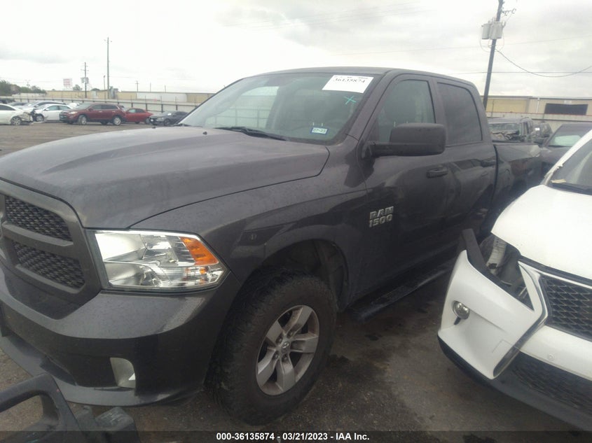 VIN 1C6RR7KGXJS254697 2018 RAM 1500 EXPRESS