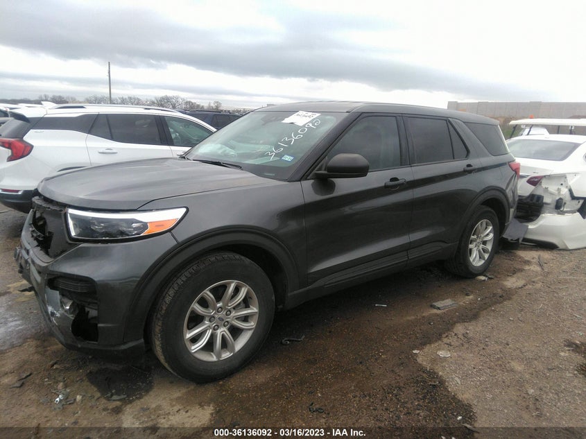 VIN 1FMSK7BH2LGC09035 2020 FORD EXPLORER BASE