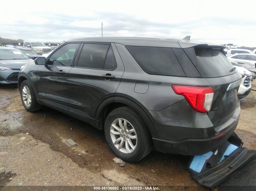 VIN 1FMSK7BH2LGC09035 2020 FORD EXPLORER BASE