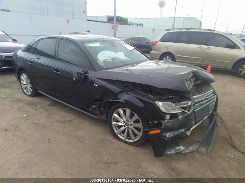 WAUKMAF48JA025766 AUDI A4 PREMIUM/TECH PREMIUM 2018