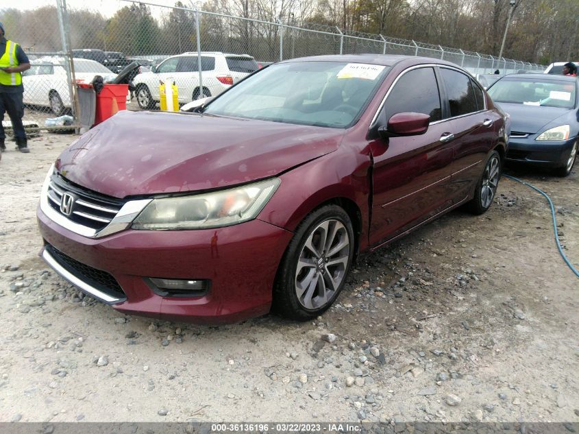 2015 HONDA ACCORD SEDAN SPORT - 1HGCR2F50FA085816
