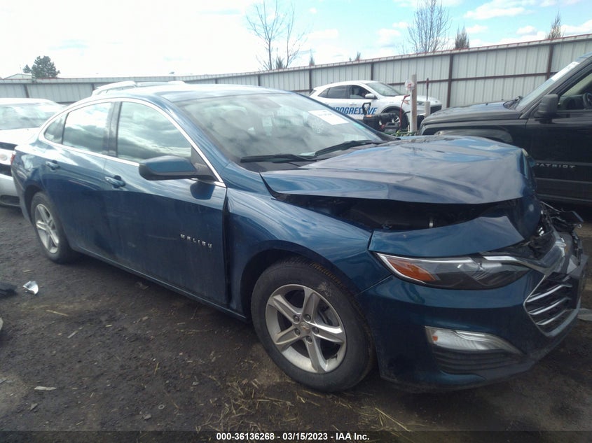 VIN 1G1ZC5ST8KF137229 2019 CHEVROLET MALIBU LS