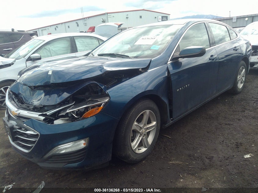 VIN 1G1ZC5ST8KF137229 2019 CHEVROLET MALIBU LS