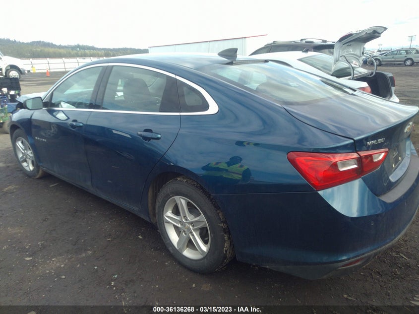 VIN 1G1ZC5ST8KF137229 2019 CHEVROLET MALIBU LS