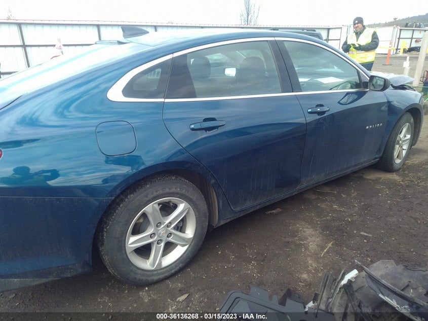 VIN 1G1ZC5ST8KF137229 2019 CHEVROLET MALIBU LS