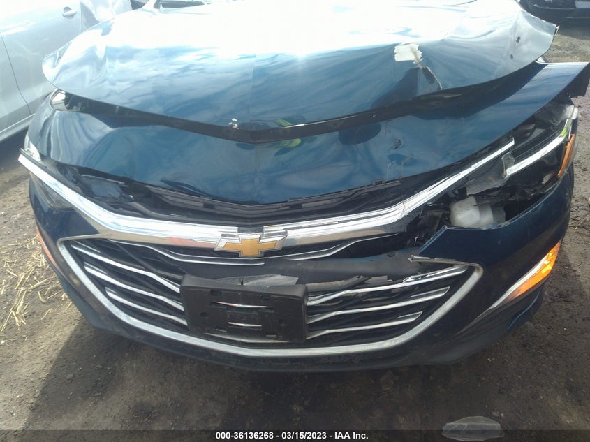 VIN 1G1ZC5ST8KF137229 2019 CHEVROLET MALIBU LS