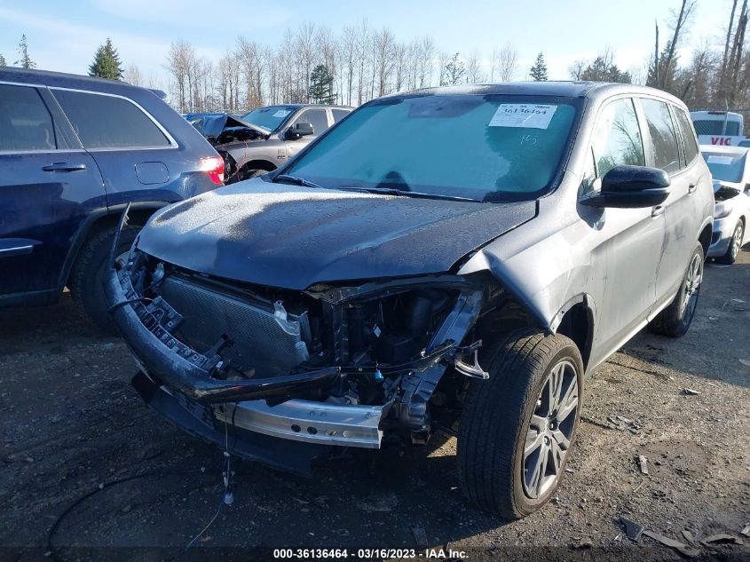 2021 HONDA PASSPORT EX-L 5FNYF8H58MB040219