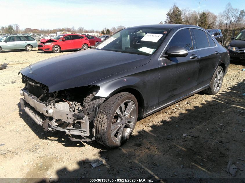 55SWF4JB3FU088938 2015 MERCEDES-BENZ C-CLASS - Image 2