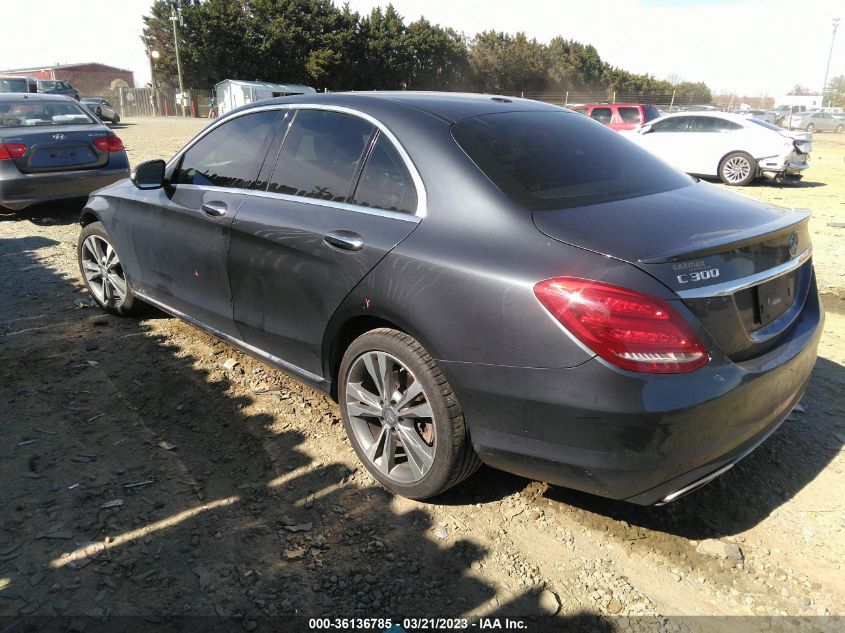 55SWF4JB3FU088938 2015 MERCEDES-BENZ C-CLASS, photo no. 3