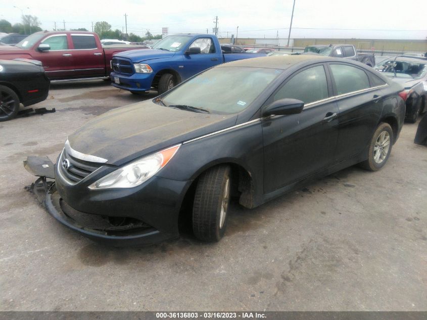 2014 HYUNDAI SONATA GLS - 5NPEB4AC3EH839179