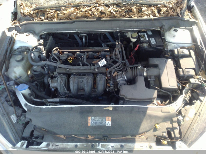 2013 FORD FUSION VIN: 3FA6P0H76DR387124