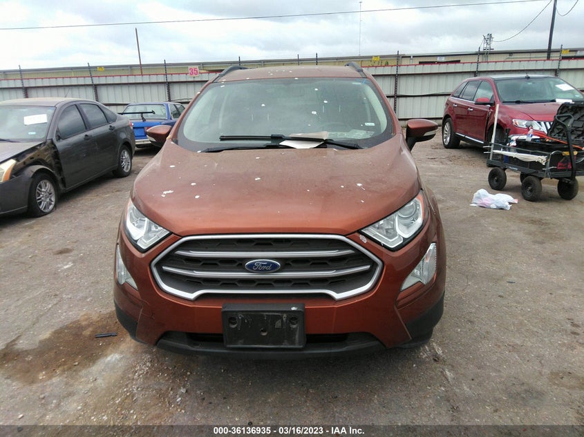 VIN MAJ6S3GL1LC340241 2020 FORD ECOSPORT SE