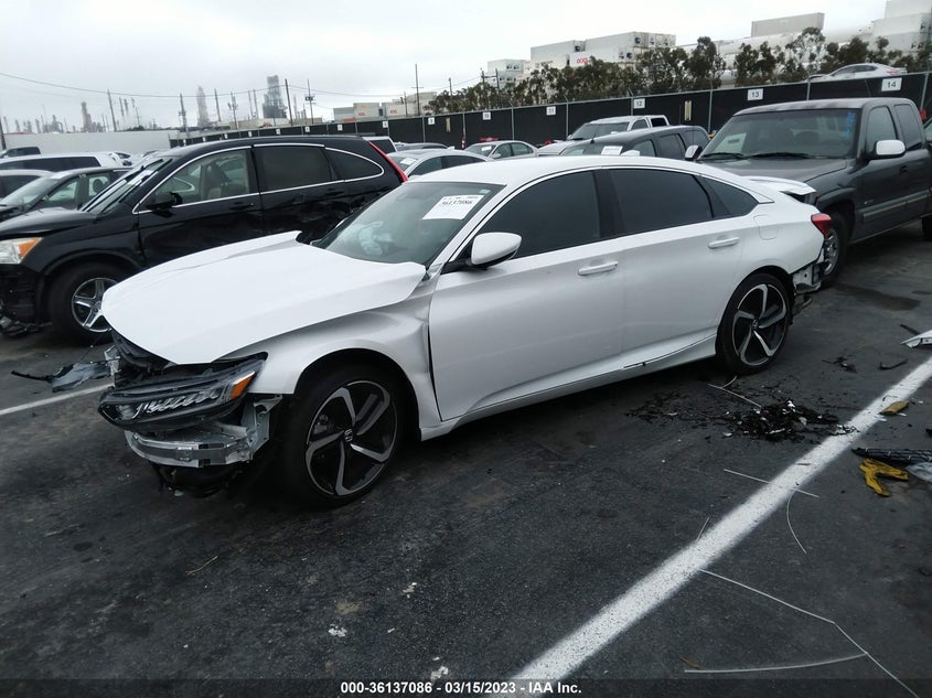 VIN 1HGCV1F31LA150642 2020 HONDA ACCORD SEDAN SPORT