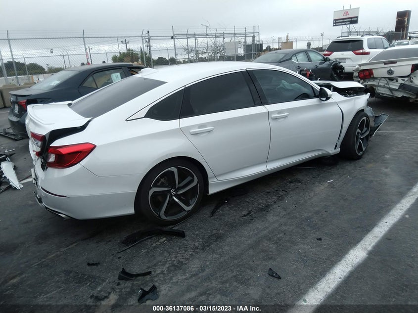 VIN 1HGCV1F31LA150642 2020 HONDA ACCORD SEDAN SPORT
