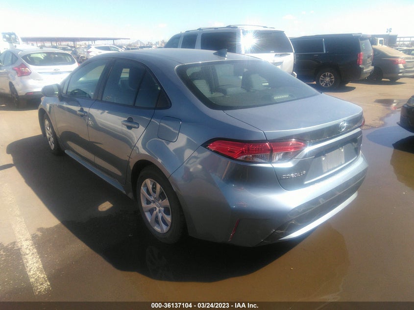 VIN 5YFEPRAE6LP057328 2020 TOYOTA COROLLA LE