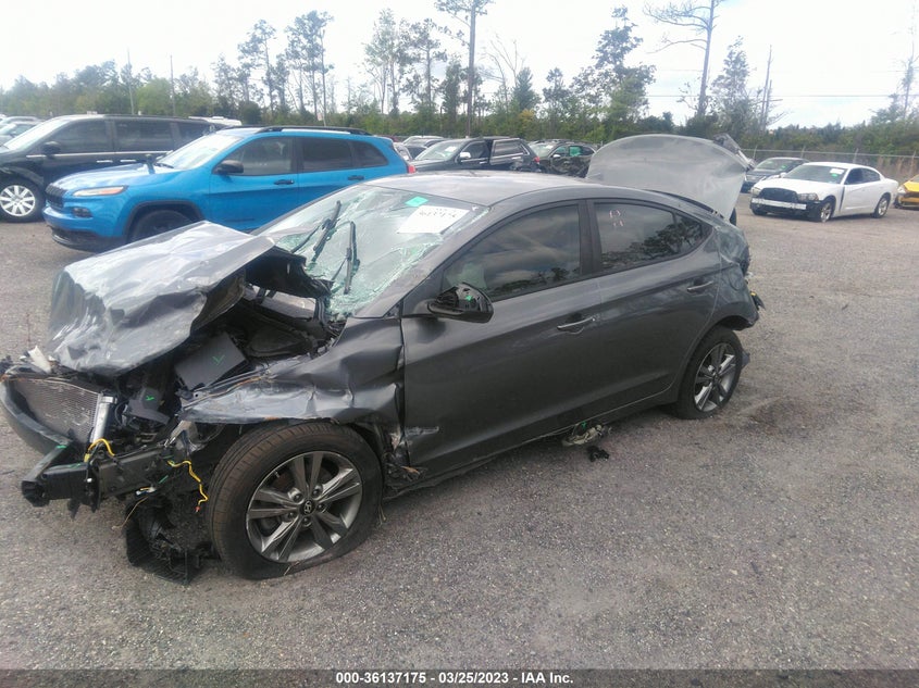 VIN 5NPD84LF7JH274978 2018 HYUNDAI ELANTRA SEL