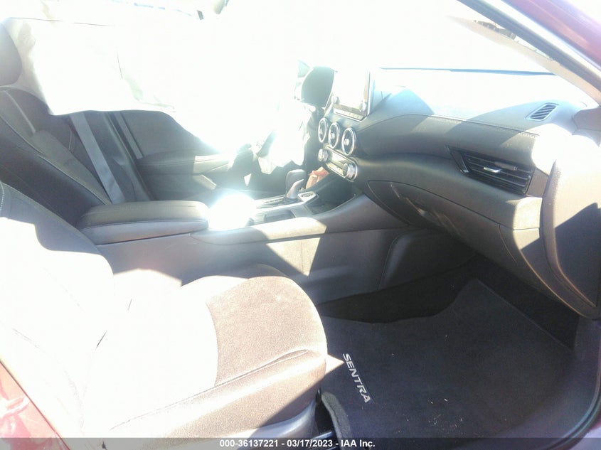 VIN 3N1AB8CV4MY309604 2021 NISSAN SENTRA SV
