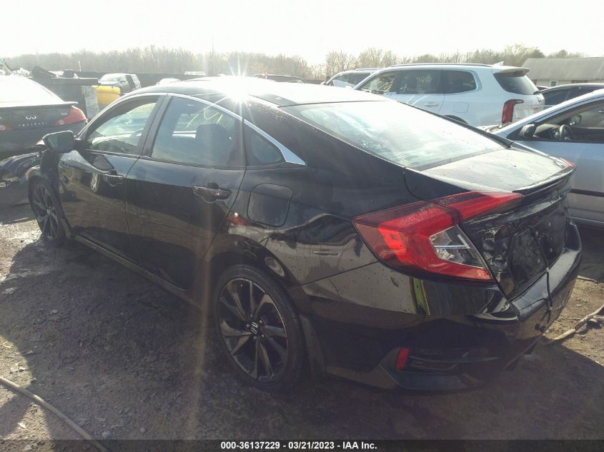 2020 HONDA CIVIC SEDAN SPORT - 2HGFC2F86LH549942