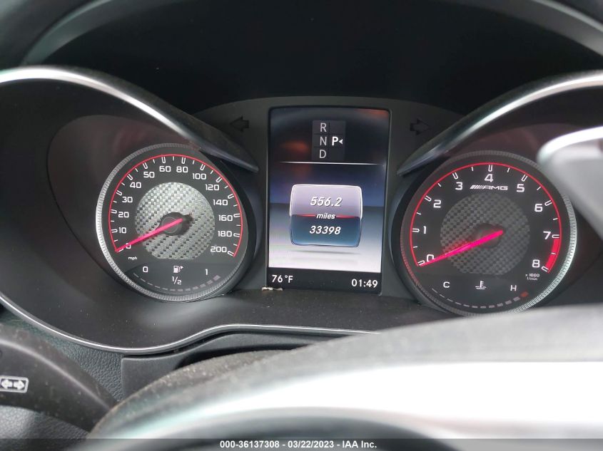 2018 MERCEDES-BENZ C-CLASS AMG C 63 S - WDDWJ8HB8JF600488