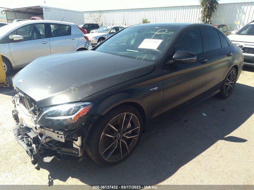 VIN 55SWF6EB9KU289923 2019 MERCEDES-BENZ C-CLASS AMG C 43