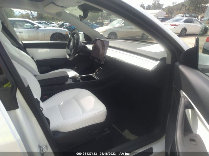 2022 TESLA MODEL Y PERFORMANCE - 7SAYGDEF4NF397825