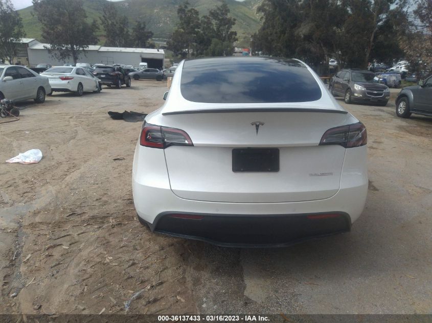 2022 TESLA MODEL Y PERFORMANCE - 7SAYGDEF4NF397825