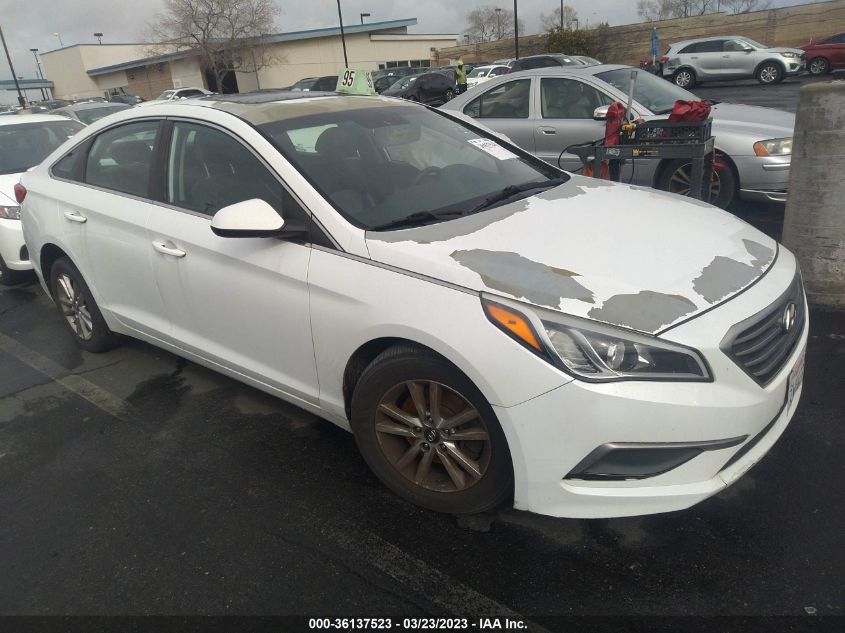 2016 HYUNDAI SONATA 2.4L SE - 5NPE24AFXGH406066