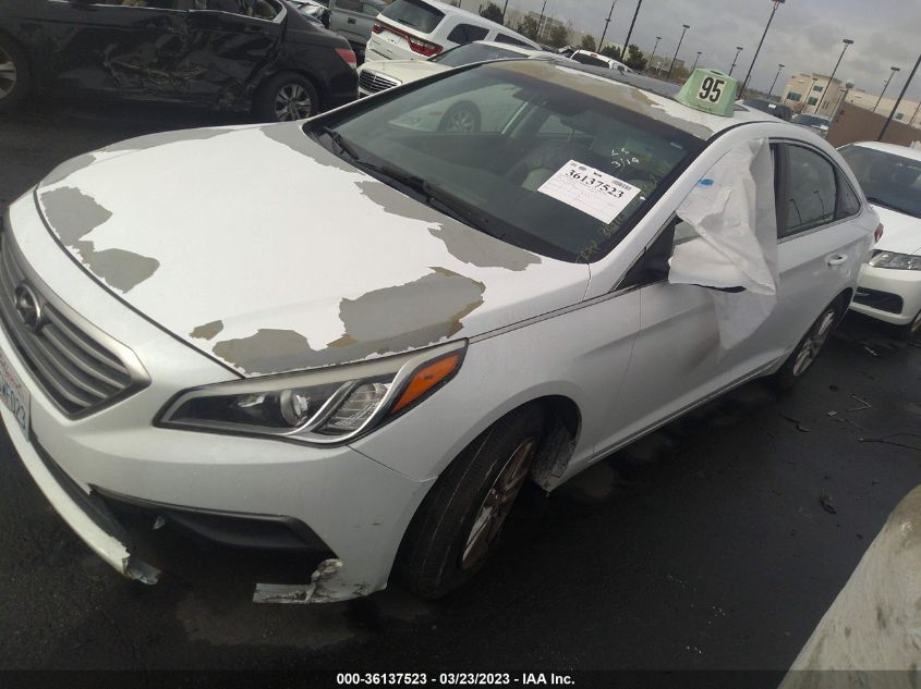 2016 HYUNDAI SONATA 2.4L SE - 5NPE24AFXGH406066