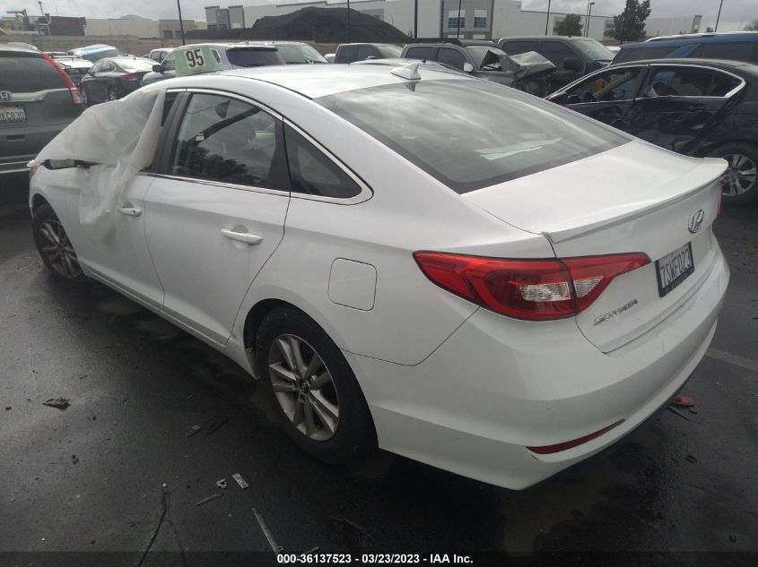 2016 HYUNDAI SONATA 2.4L SE - 5NPE24AFXGH406066